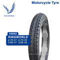 Neumático al por mayor de la motocicleta 3.25 / 18 300-18 2.75 17 300-17, elección de la calidad de la fabricación del neumático de la motocicleta de China